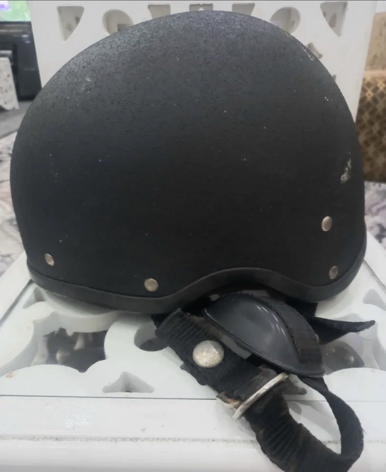 VINTAGE Jockey horse riding helmet خوذة ركوب خيل فنتج