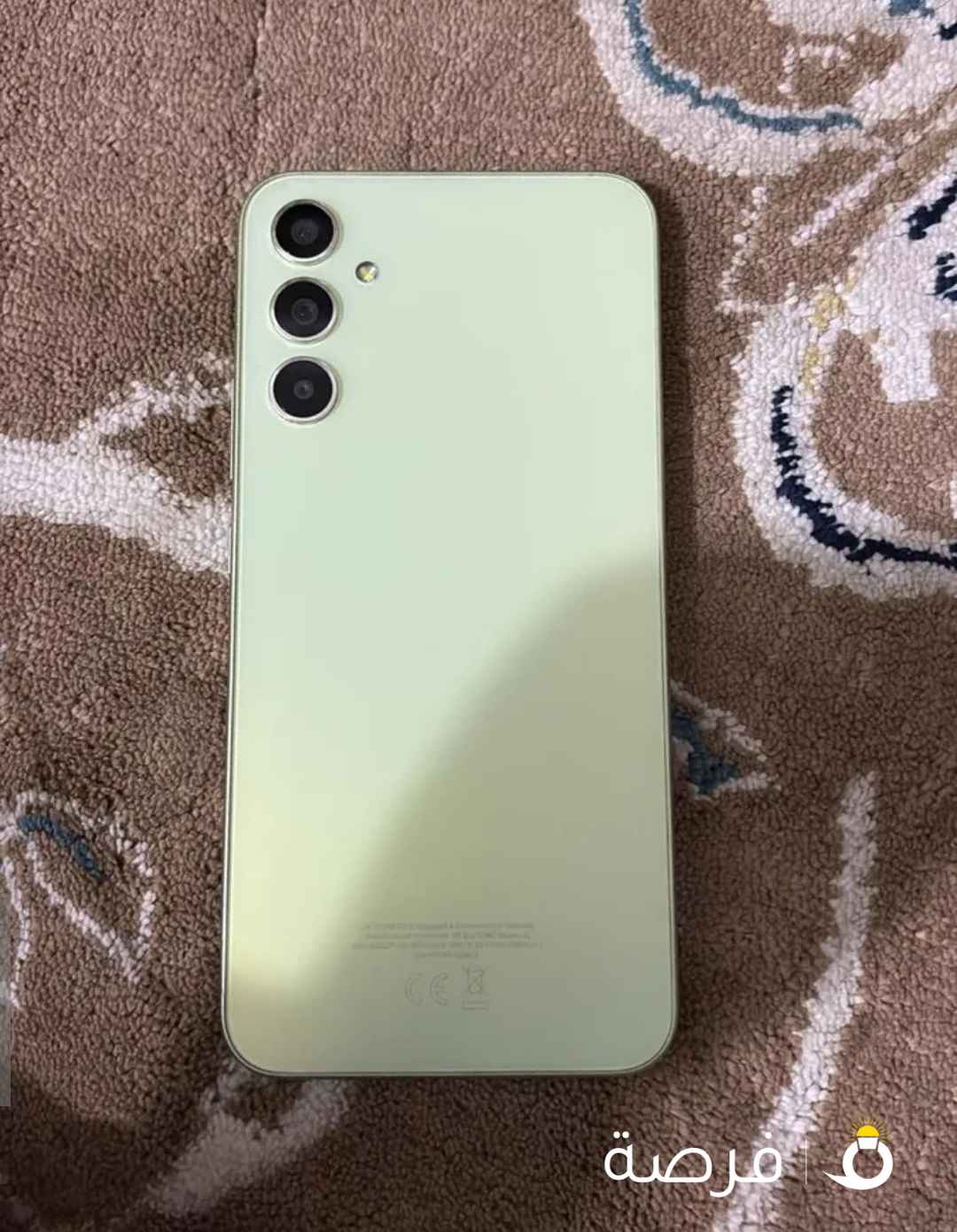 هاتف جالكسي اي 34 5 جي مستعمل حاله نظيفه جدا