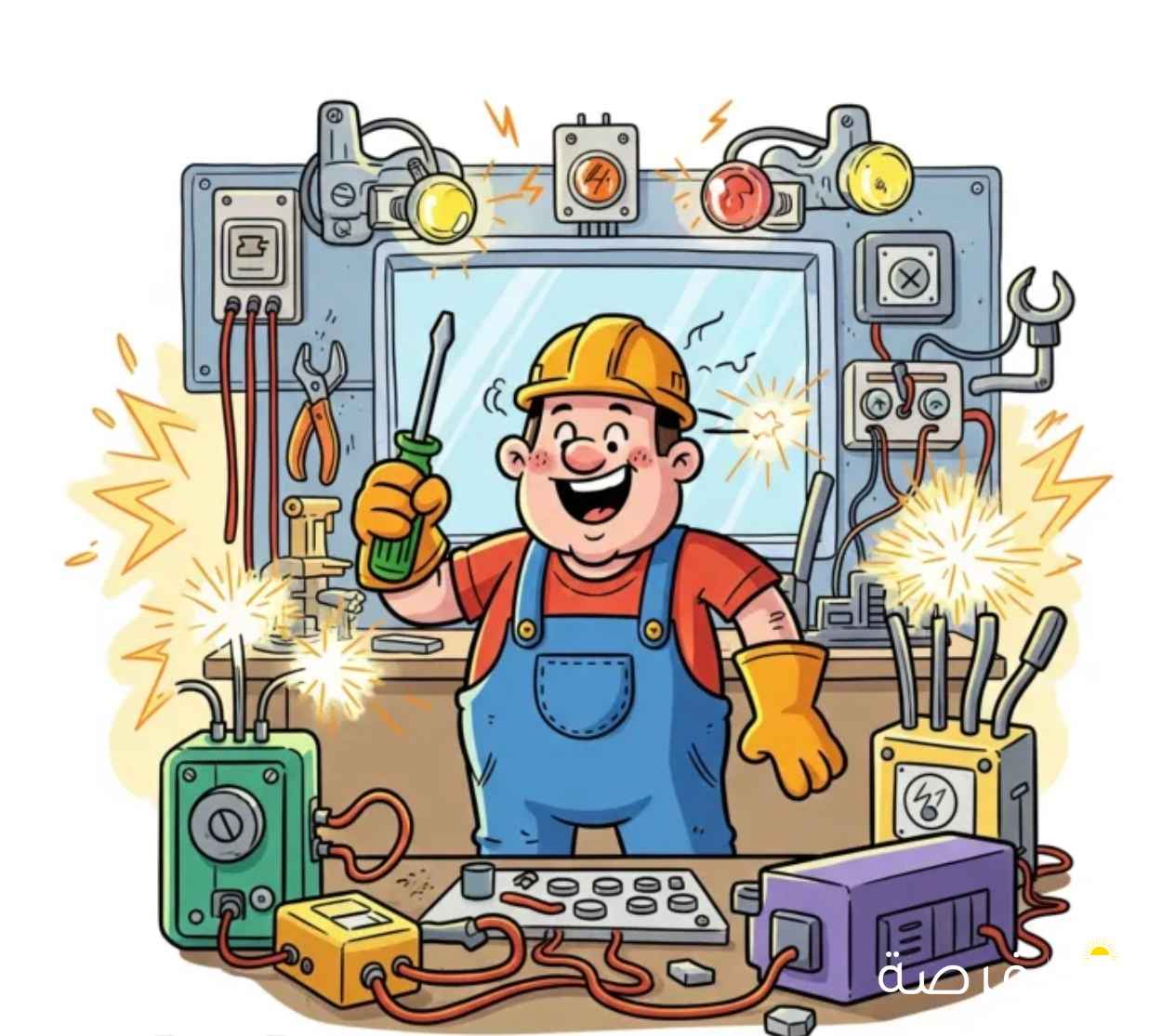 فني كهربائي منازل ومحلات ومطاعم وصيانه جميع خدمات الكهرباء