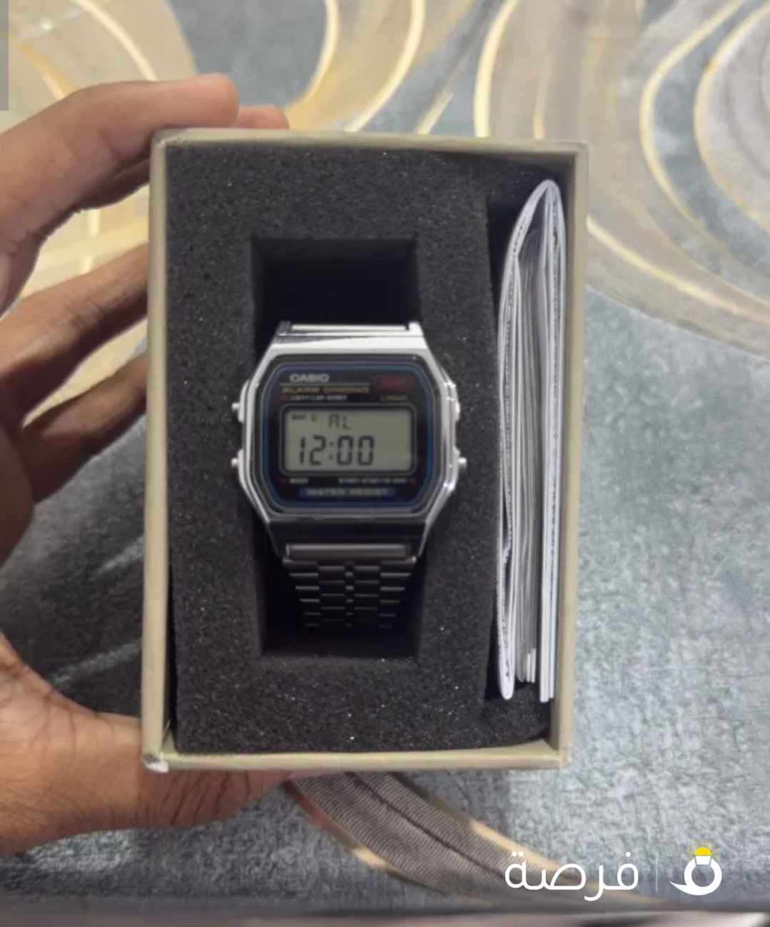 Casio watch brand new with warranty papers and box