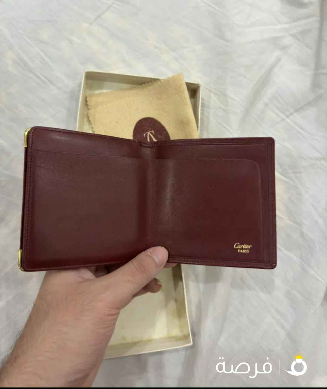 بوك كارتير - كارتييه فنتج عنابي قصة نادرة مع المرفقات