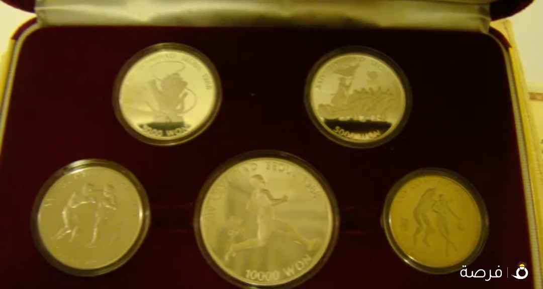 مجموعة اصدار خاص للالعاب الاوليمبية في كوريا عام 1988 Special collection for the 1988 Olympics