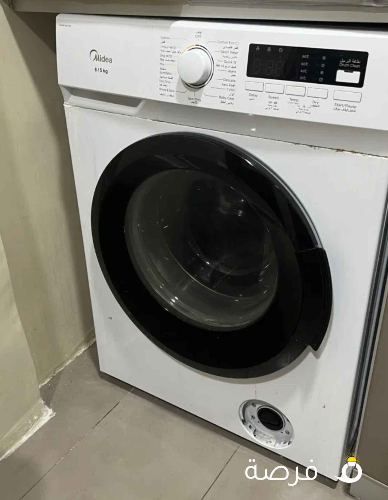 للبيع غسالة ميديا مع تنشيف