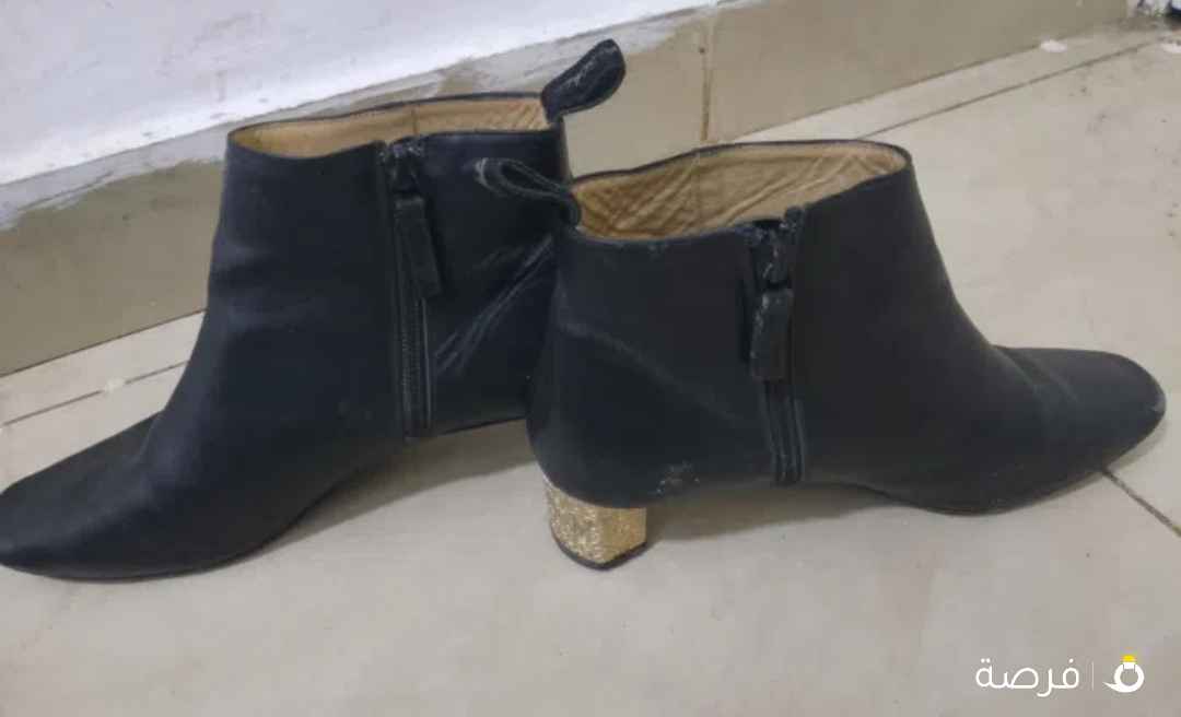 بوت تركى جلد اصلى ماركه انيق