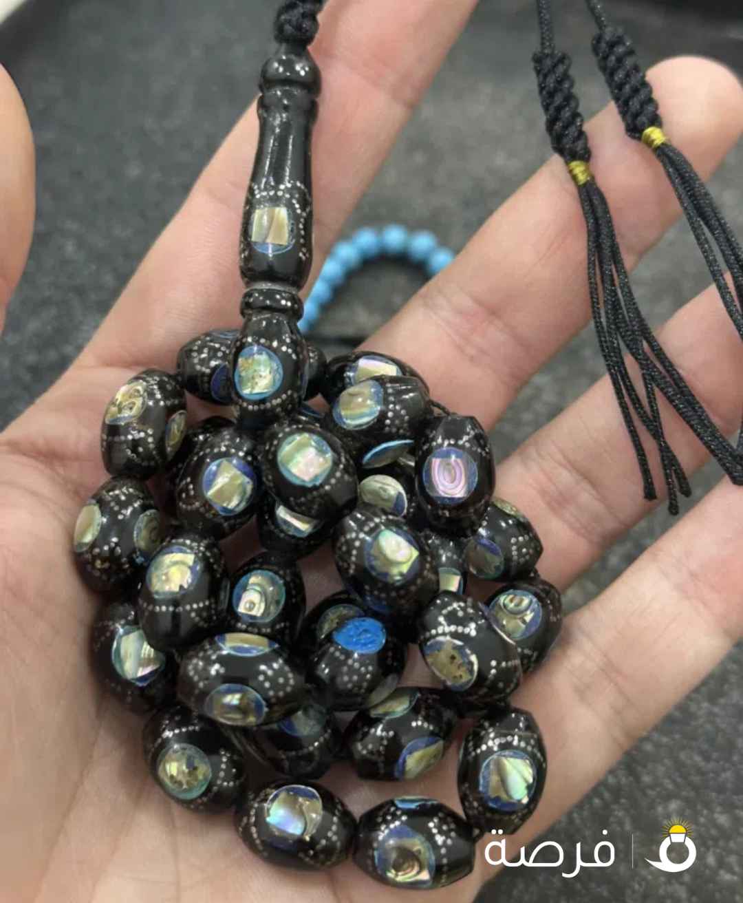 للبيع مجموعه مسابيح خامات طبيعيه عاج