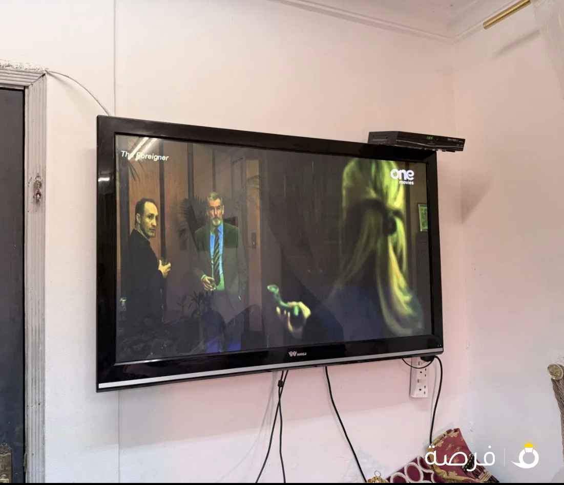 للبيع عدد 2 تليفزيون ونسا 60 بوصه و55 بوصه