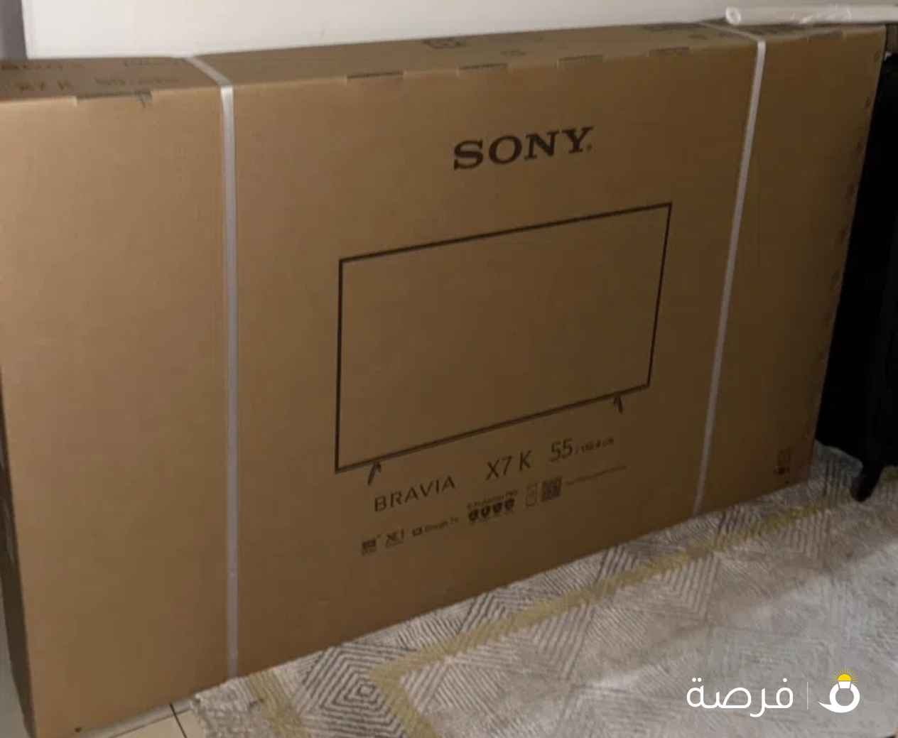 دينار
sony smart tv 55 inch android LED 4k HDR in box new