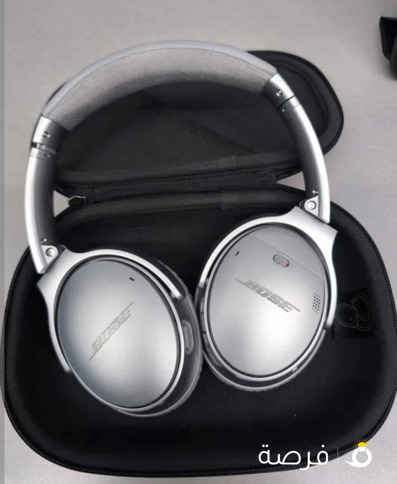 سماعة Bose QC35 II نظيفة جدًا مع كامل أغراضها