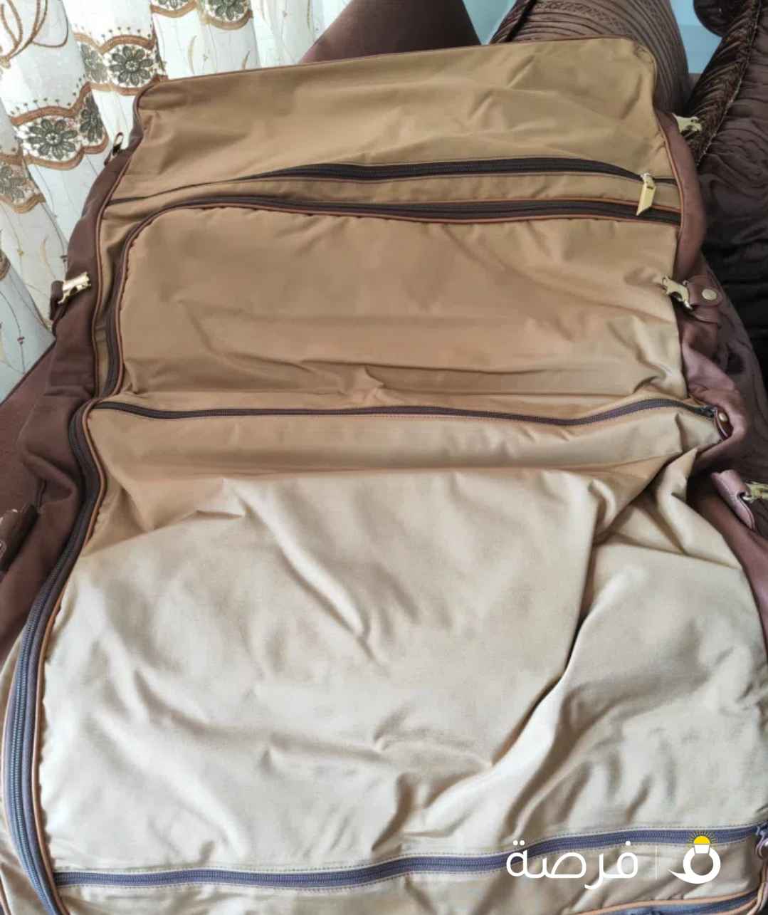 حقيبة جلد طبيعي إيطالي ماركة D&N Rossi