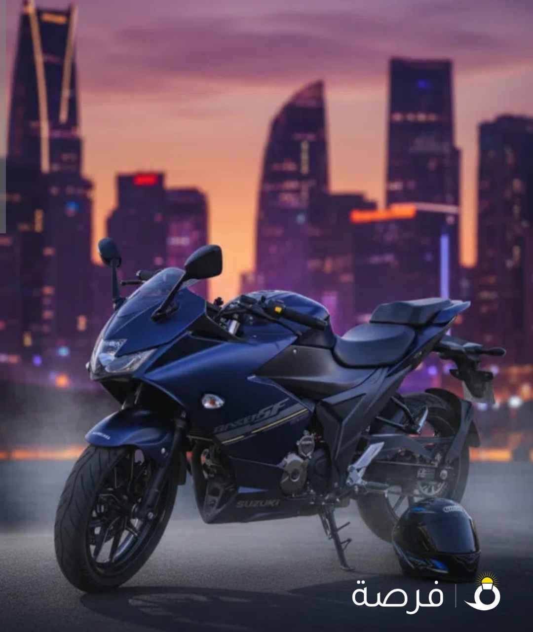 سوزوكي جيكسر 2024 - Suzuki Gixxer (بحالة الوكالة - ممشى 2400 كم)