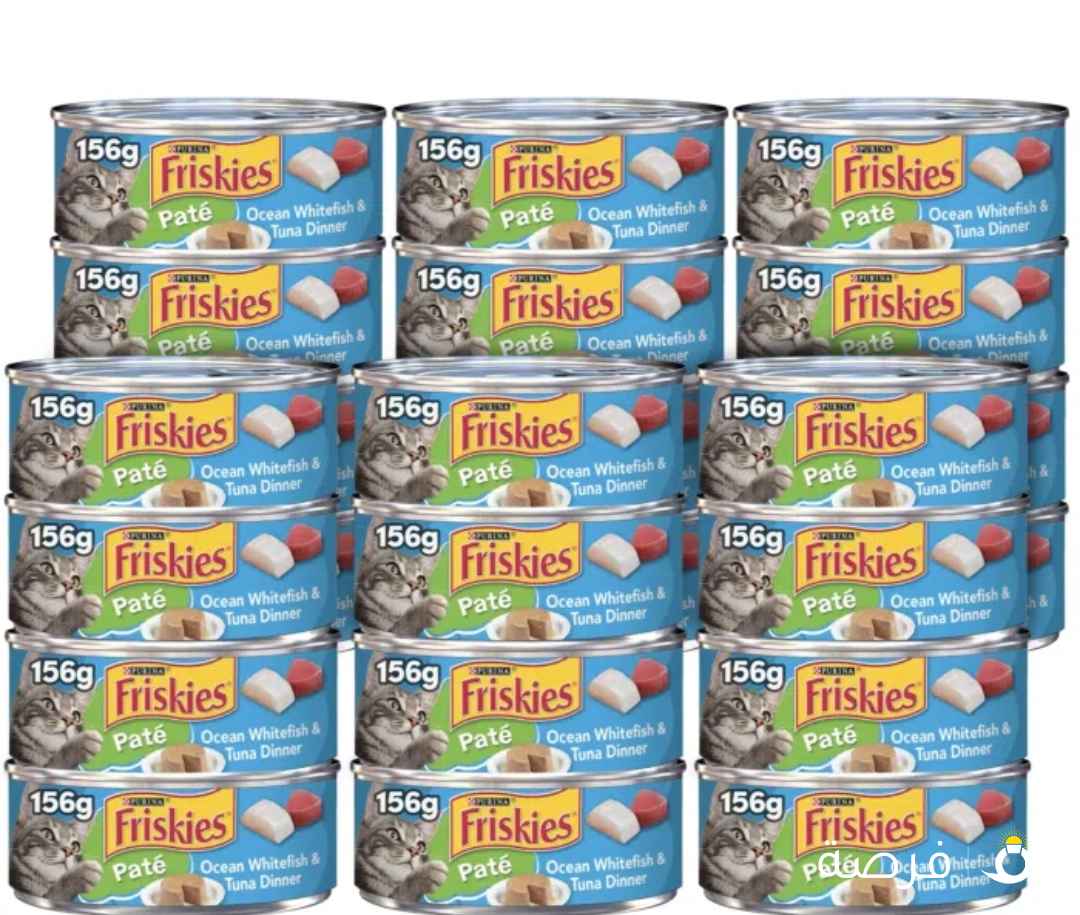 Friskies Ocean WhiteFish & Tuna Dinner Pate 24 Cans