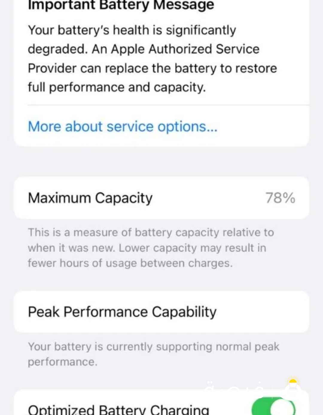 ايفون إكس – ⁦⁦256⁩⁩ جيجا – رمادي – نسبة البطارية ⁦⁦78⁩⁩% – مستعمل كالجديد