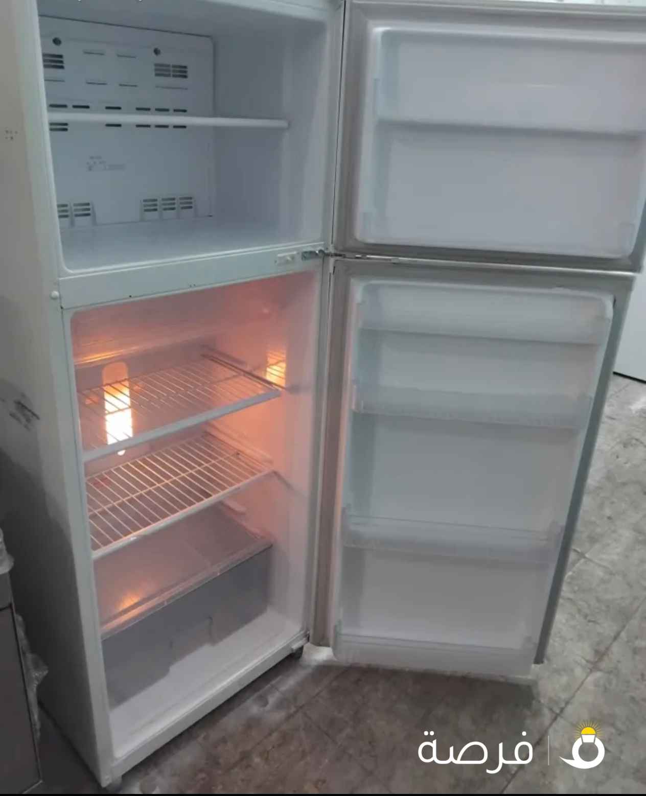 بيع ثلاجة دايو كوري 18 قدم استعمال خفيف معا التوصيل والكفاله