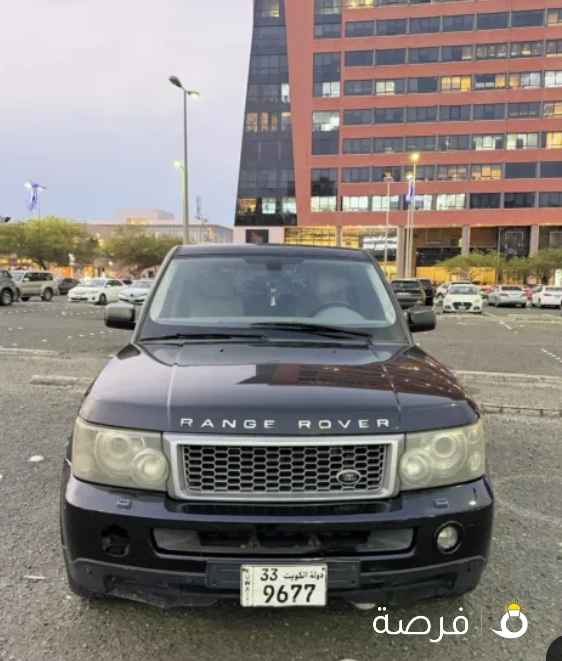 رنج روفر سبورت موديل 2009 كامل المواصفات عداد 170 الف وارد الغانم شرط الفحص