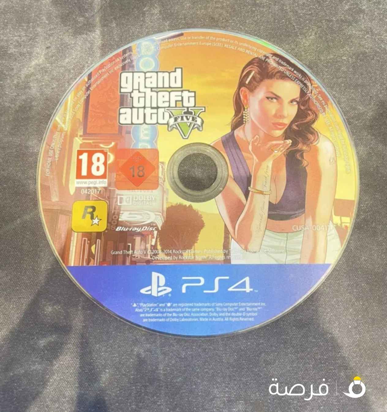 شريط قراند 5 سوني 4