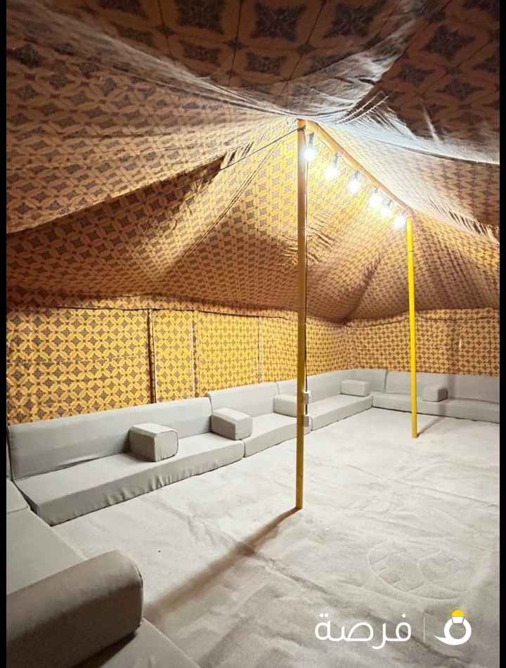 مخيم السعاده للاجار مقابل مزارع صليبية