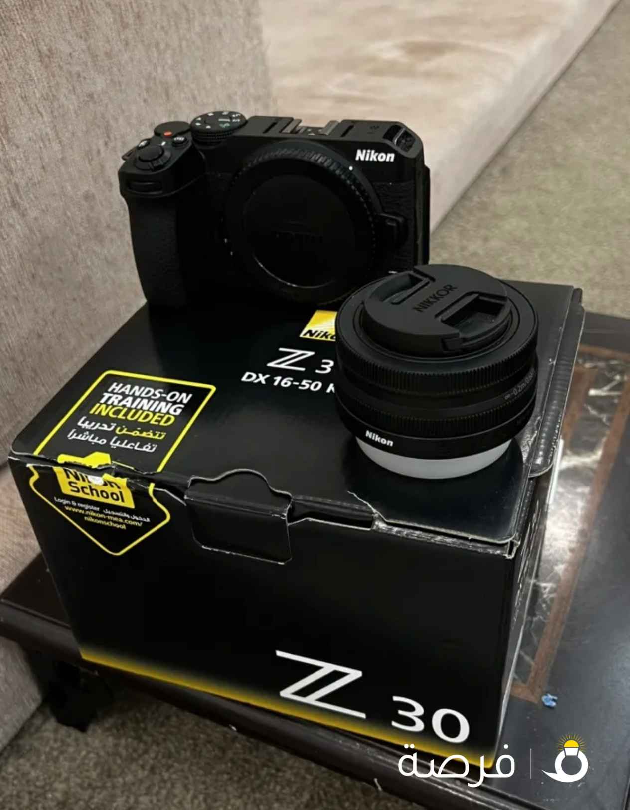 كاميرا نيكون z30 نظيفة