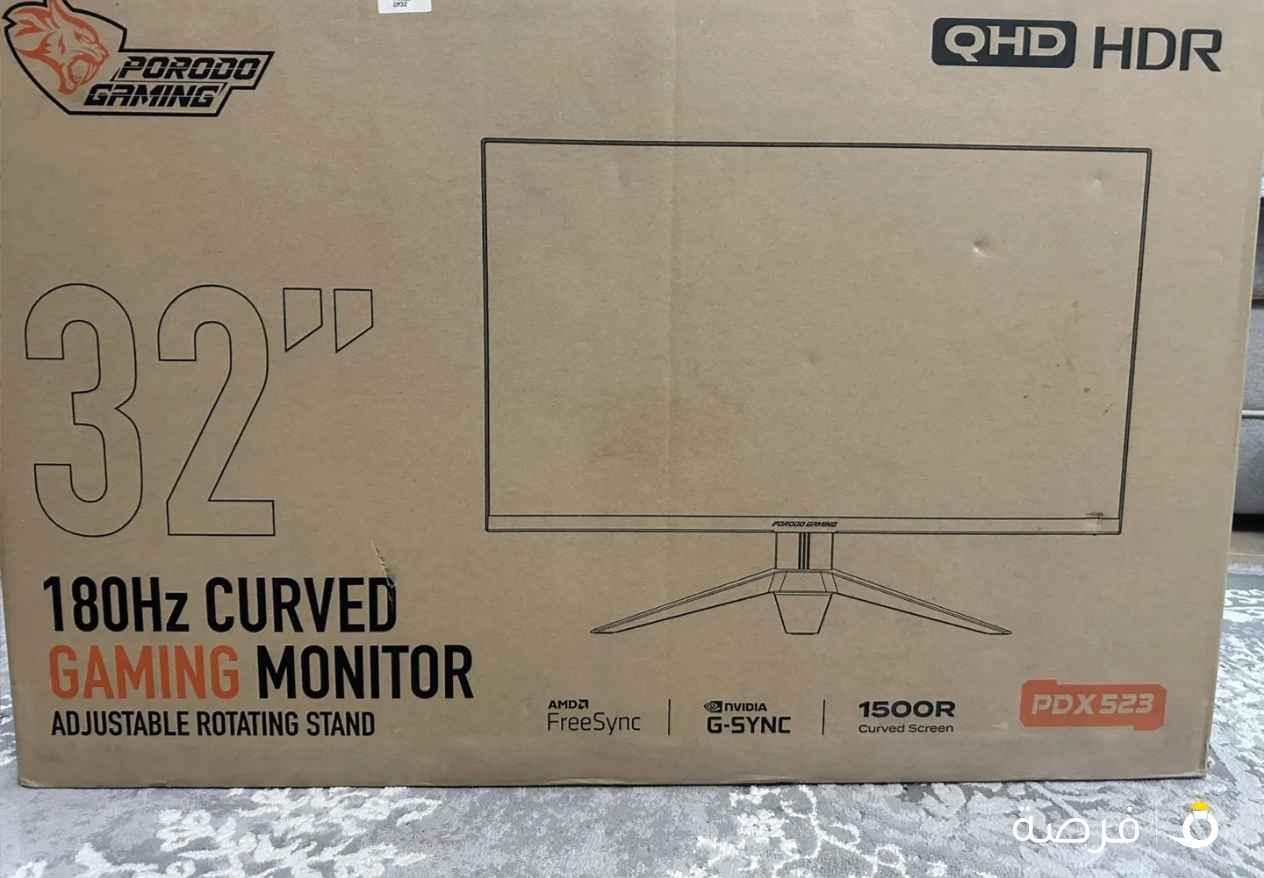 شاشة GAMING جديدة بالكرتون