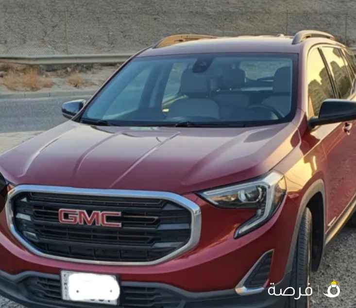 بجالة ممتازة سيارة GMC Terrain موديل 2019 فئة SLT قيادة انثى