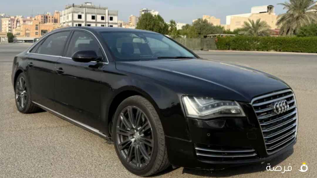 الي يدور النظييف اودي A8L وكالة الكويت موديل 2011 مواصفات خاصة داخلية تان فحص ماكينة قير شاسي بصمة