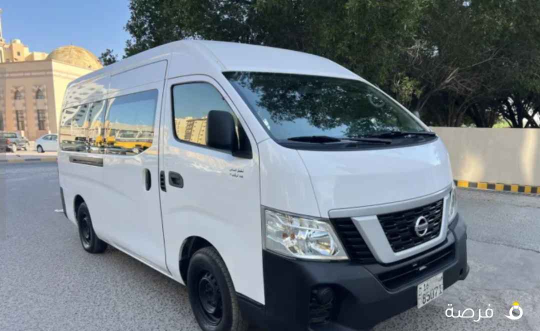 للبيع باص نيسان ركاب موديل 2019 بحاله جداً ممتازه