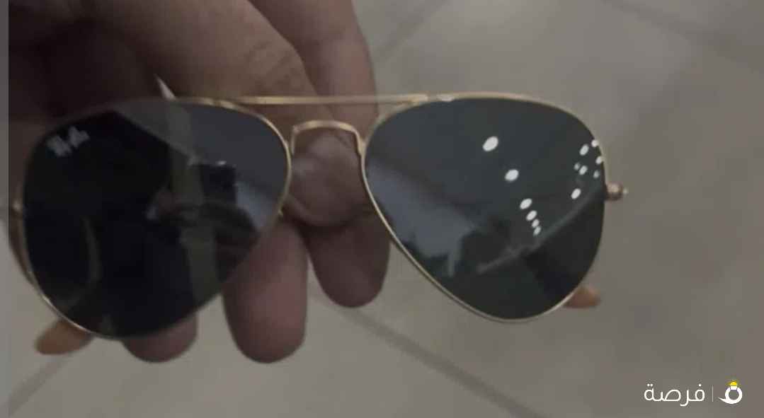 نظاره ريبان اصلي مقاس 55 مستعمل نظيف مع الكرتون