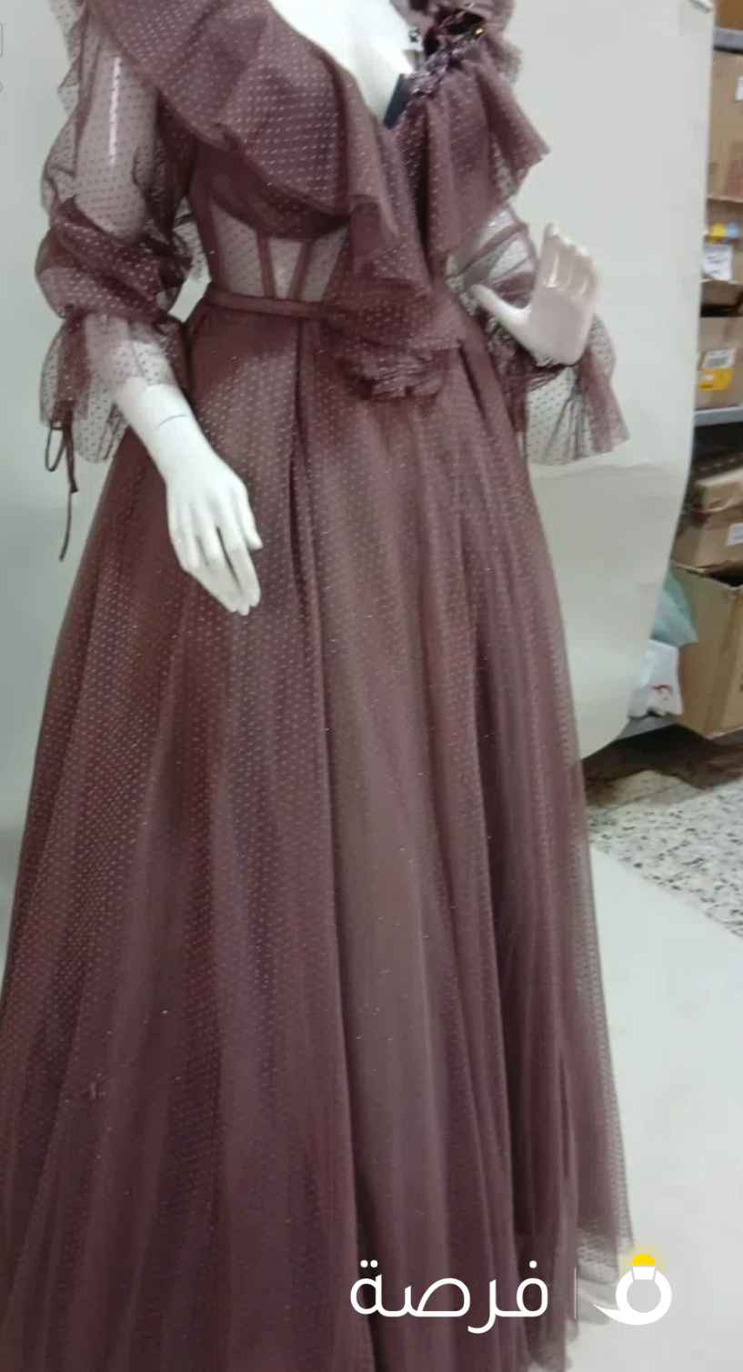 فستان سهرة جديييييد بالكرت
