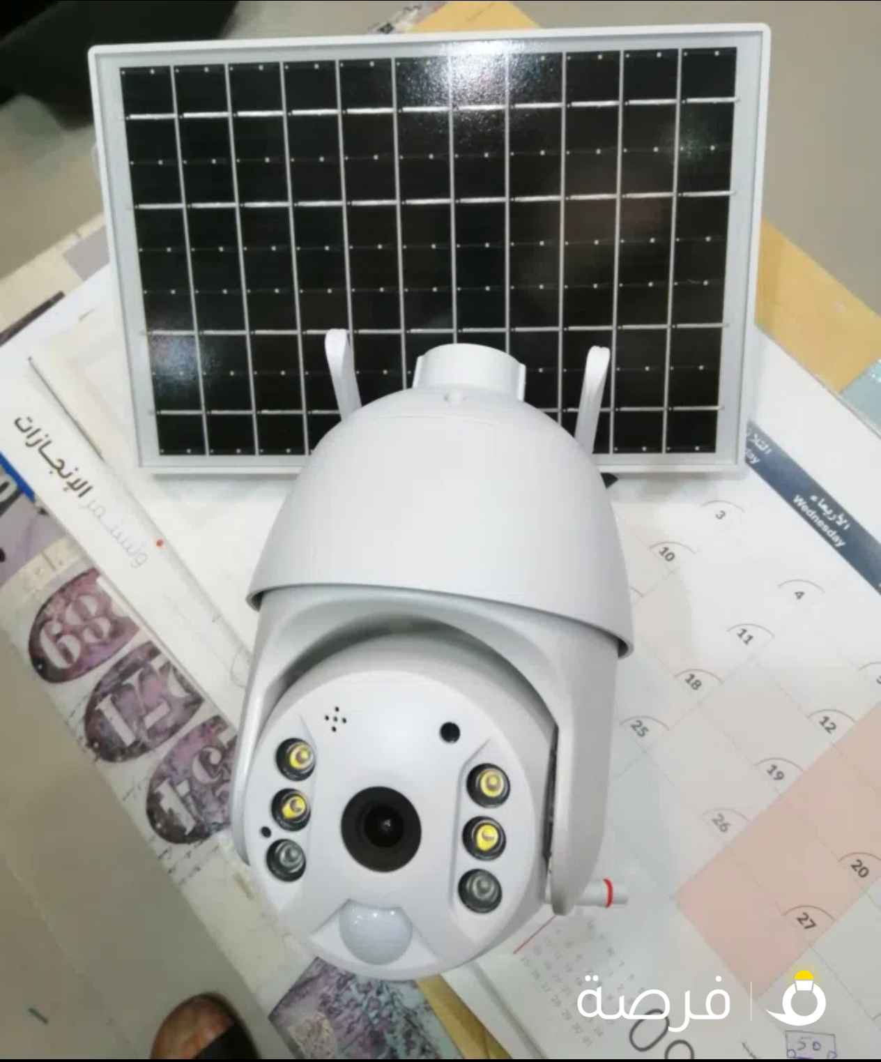 كاميرا مراقبة دون رواتر او كهرباء