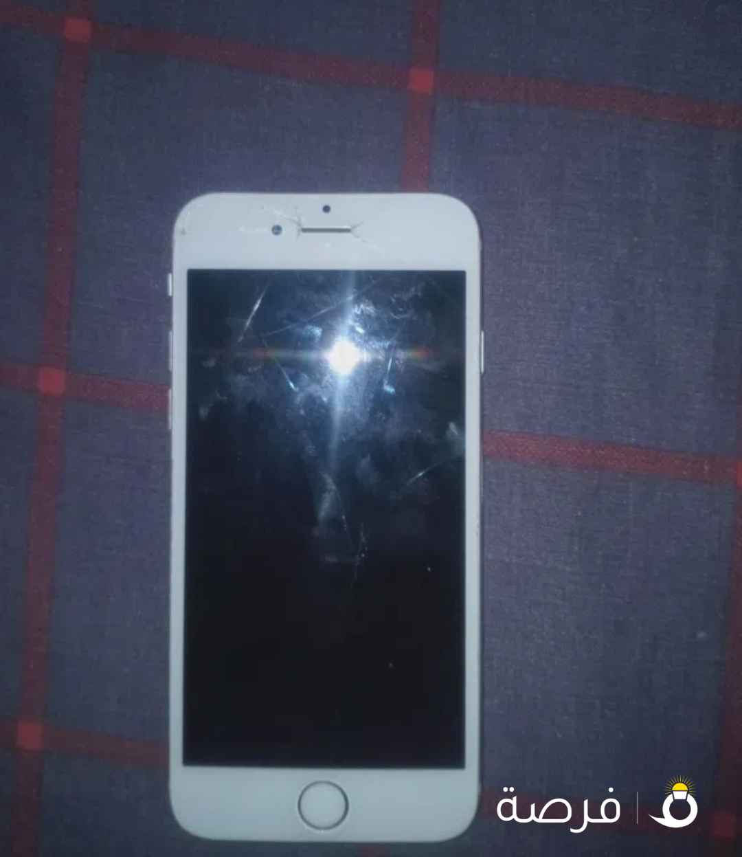 ايفون 6 رمادي مستعمل بحالة جيدة بسعة 16 جيجابايت من أبل