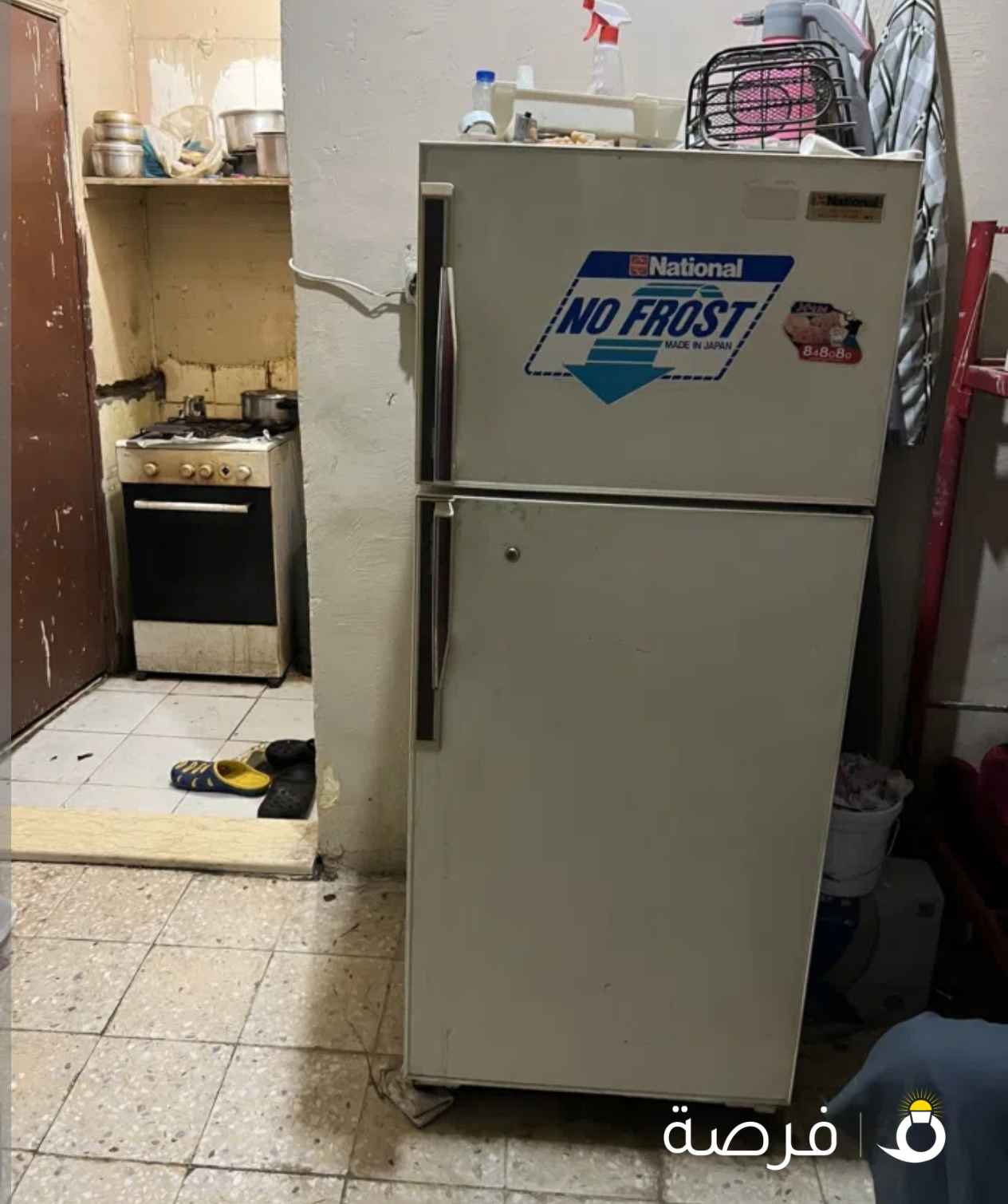 ثلاجة ناشونال ( نيوفريست ) حالة فوق الممتازة