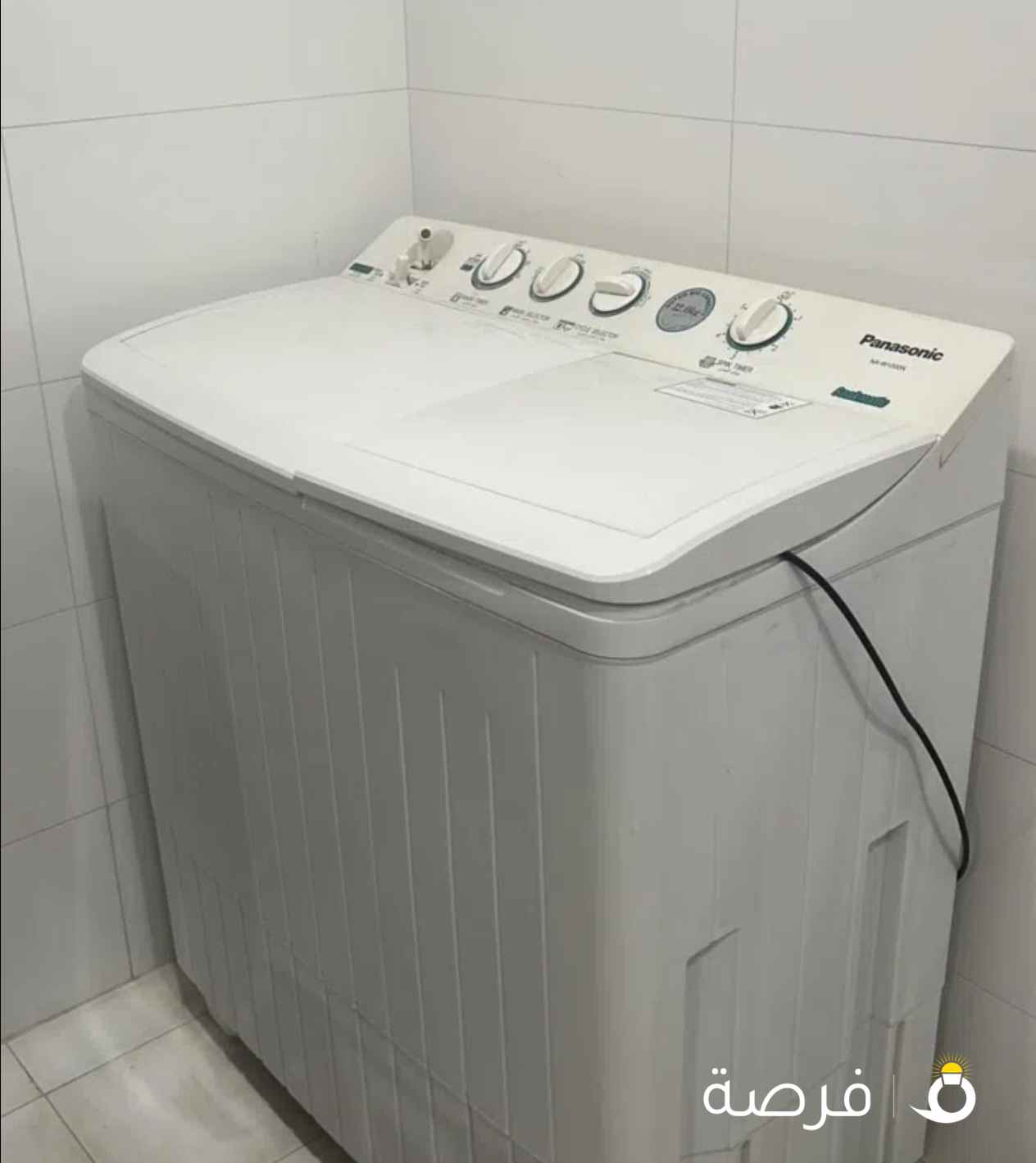 سلام عليكم غسلة ملابس للبيع بحالة جيدة ونظيف استعملته يوم واحد فقط بحالة وكالة جديده بيعه سريعهه 40