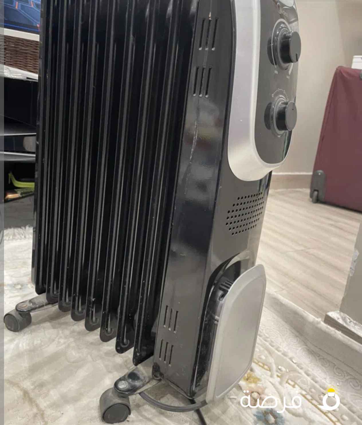 دفاية زيت ماركة ميديا اسود صغير