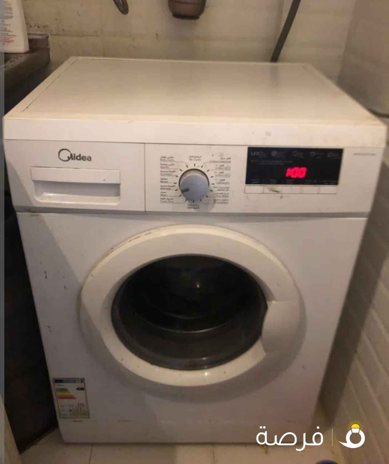 Midea Automatic Washing Machine Front load 7Kg Working in Good Condition, Price - 25KWD Only.