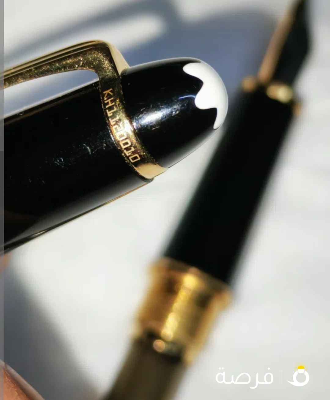 Montblanc⁩⁩ ⁦⁦gold⁩⁩ ⁦⁦pen⁩⁩ قلم مونت بلانك اصلي ذهب