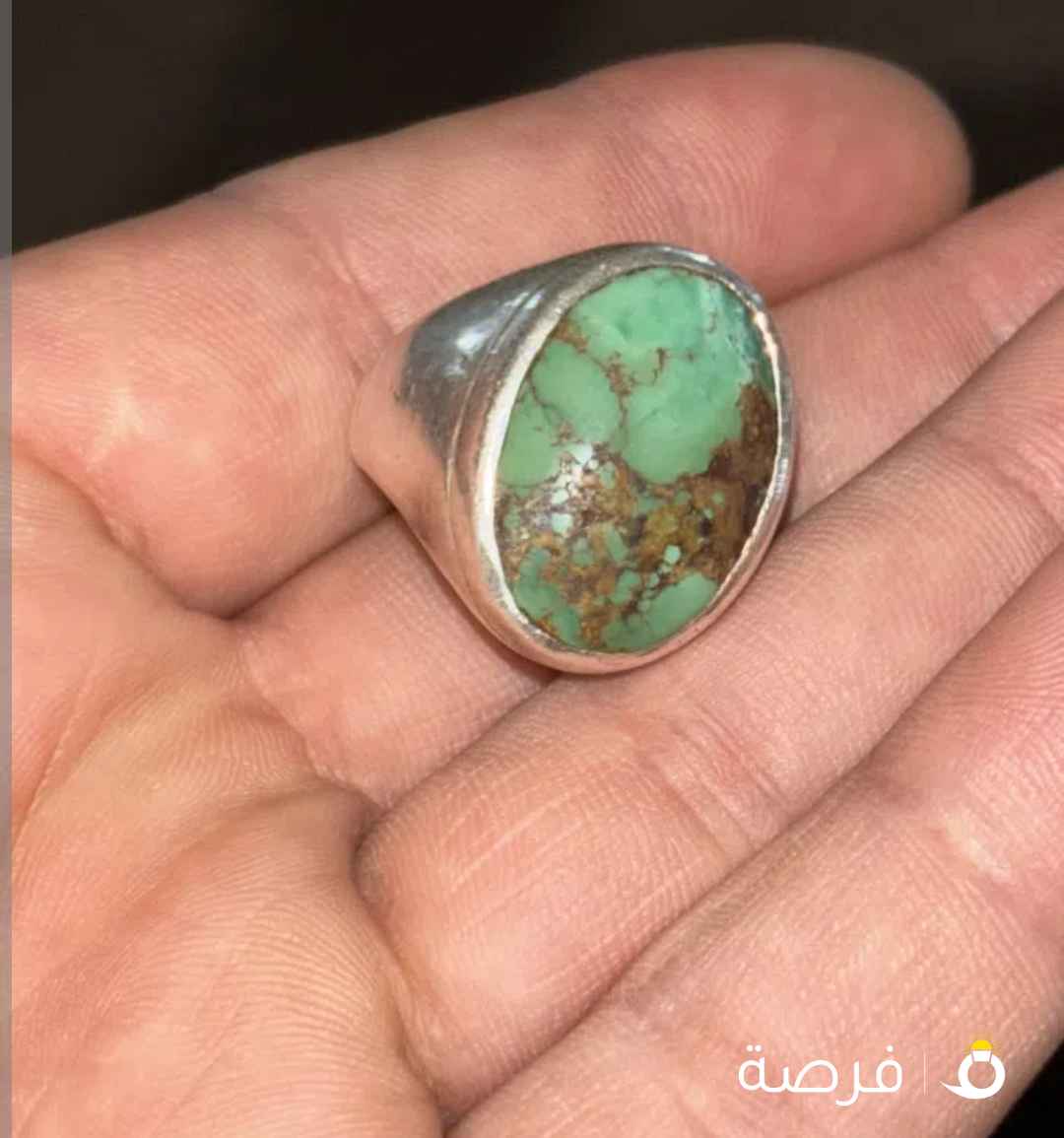 خاتم فيروز اصلي