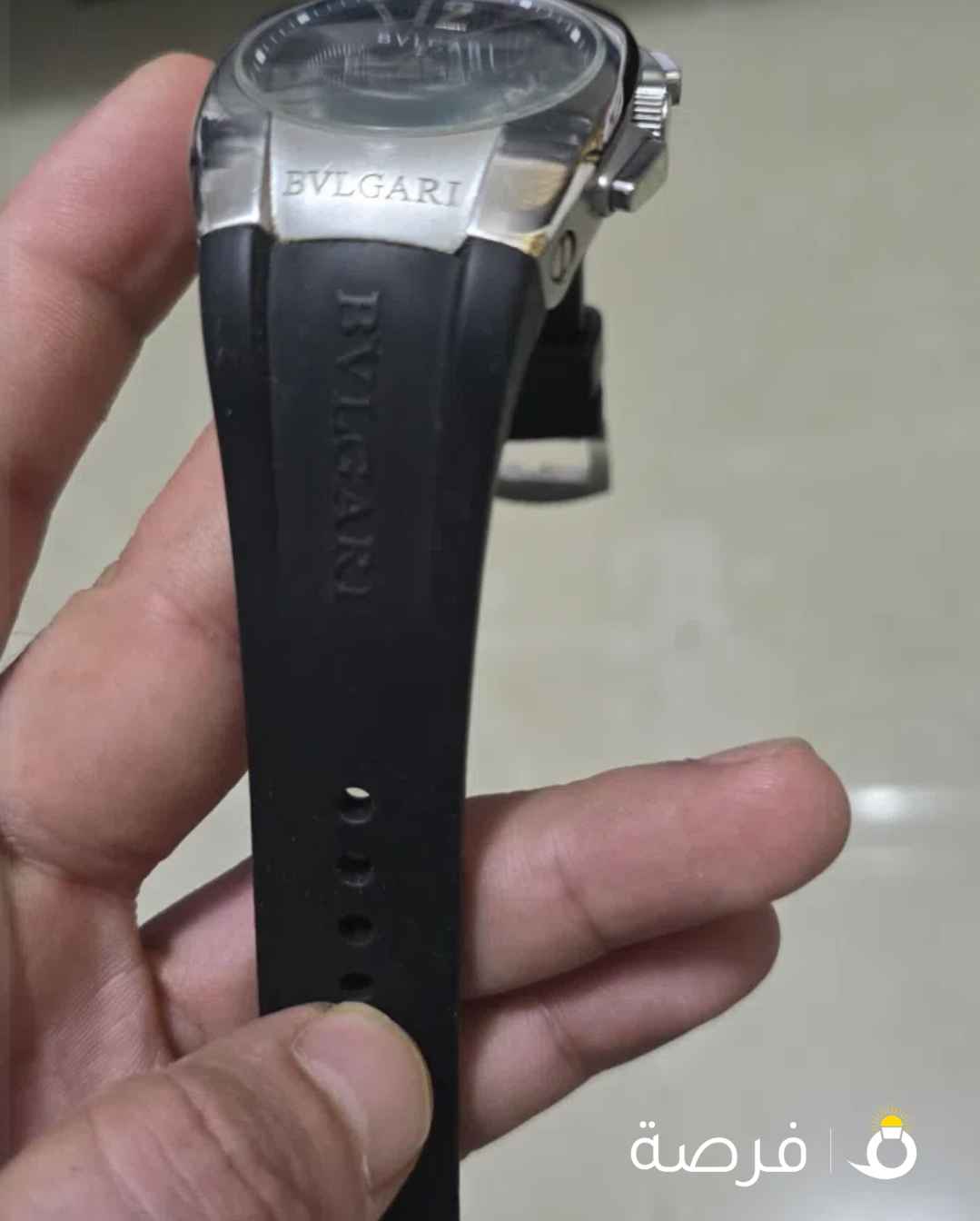 ساعة ⁦⁦bvlgari⁩⁩ ⁦⁦Swiss⁩⁩ ⁦⁦made⁩⁩ كل شي فيها شغال