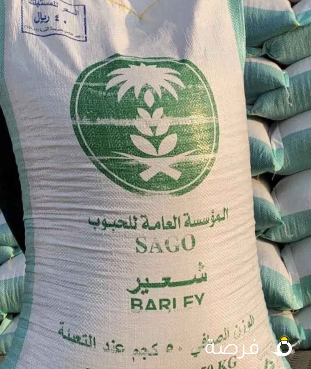 للبيع شعير نظيف جداَ للحيوانات