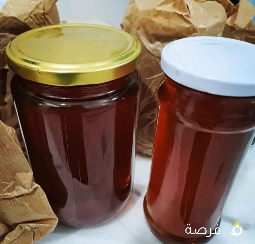 عسل زهور أردني أصلي من مزارعنا الخاصة في جبال عجلون