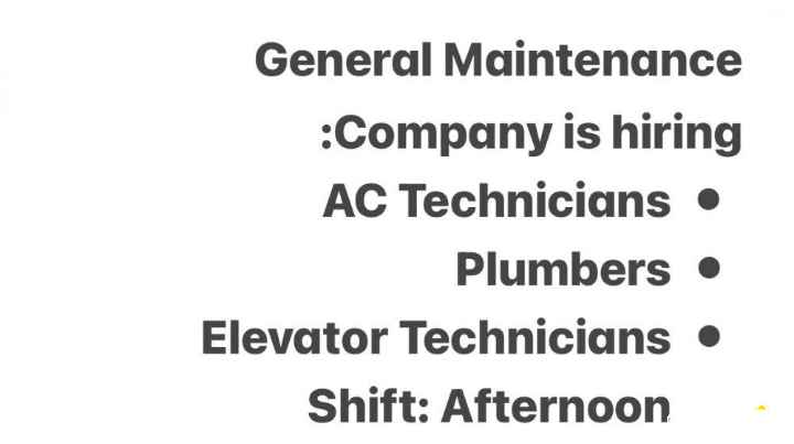 Company want