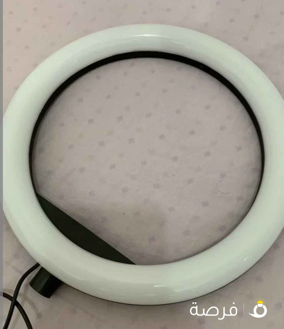 رينج لايت ⁦⁦ring⁩⁩ ⁦⁦light⁩⁩ للتصوير الاحترافى مع حامل موبايل