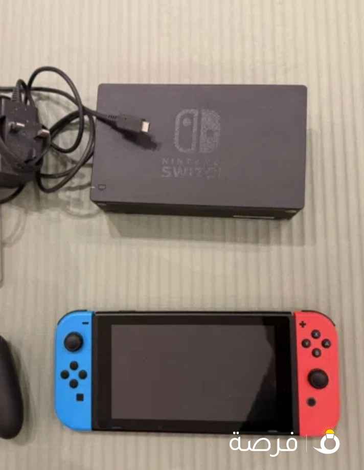 Nintendo switch with Mario