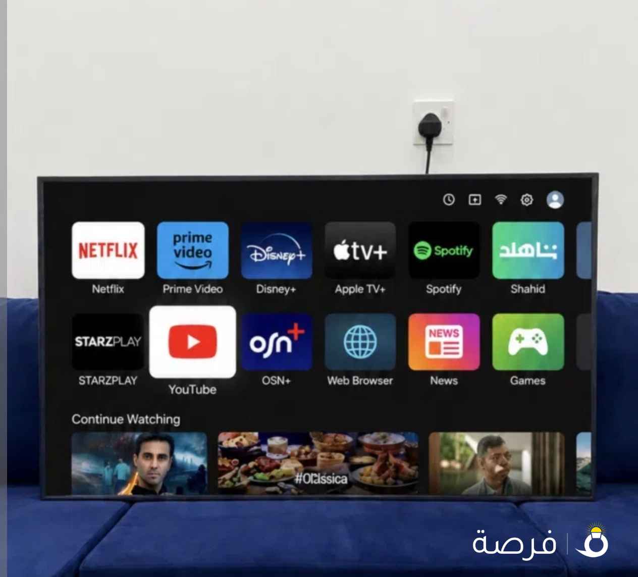 للبيع تلفزيون ⁦⁦Wansa⁩⁩ سمارت ⁦⁦TV⁩⁩ نظيف جداً